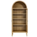 Tessa Tall Arched Storage Display Cabinet - Image 17