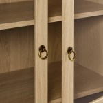 Tessa Tall Arched Storage Display Cabinet - Image 18