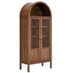 Tessa Tall Arched Storage Display Cabinet - Image 22