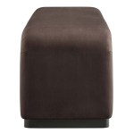 Koda Performance Velvet Waterfall Long Bench - Image 5
