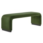 Koda Performance Velvet Waterfall Long Bench - Image 11