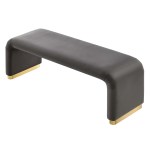 Koda Performance Velvet Waterfall Long Bench - Image 52