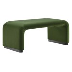 Koda Performance Velvet Waterfall Ottoman - Image 12
