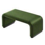 Koda Performance Velvet Waterfall Ottoman - Image 17