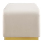 Koda Performance Velvet Waterfall Ottoman - Image 25