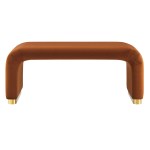 Koda Performance Velvet Waterfall Ottoman - Image 46