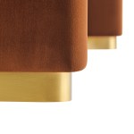 Koda Performance Velvet Waterfall Ottoman - Image 48