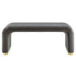 Koda Performance Velvet Waterfall Ottoman - Image 56