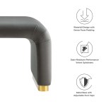 Koda Performance Velvet Waterfall Ottoman - Image 53