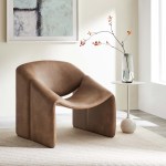 Vivi Vegan Leather Accent Chair - Image 9