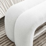 Dax 50.5" Chenille Upholstered Accent Bench - Image 19