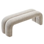 Dax 50.5" Chenille Upholstered Accent Bench - Image 24