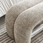 Dax 50.5" Chenille Upholstered Accent Bench - Image 28