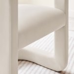 Winslow Barrel Performance Velvet Dining Chair - Image 3