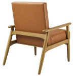 Jensen Vegan Leather Accent Chair - Image 6