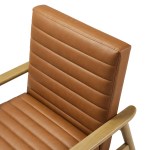 Jensen Vegan Leather Accent Chair - Image 8