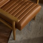 Jensen Vegan Leather Accent Chair - Image 9