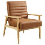 Jensen Vegan Leather Accent Chair - Image 11