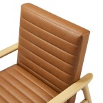 Jensen Vegan Leather Accent Chair - Image 17