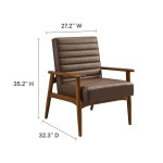 Jensen Vegan Leather Accent Chair - Image 31