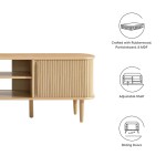 Contour 63" Wood TV Stand - Image 3