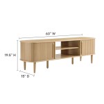 Contour 63" Wood TV Stand - Image 4