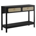 Chaucer Wood Entryway Console Table - Image 2