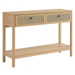 Chaucer Wood Entryway Console Table - Image 12