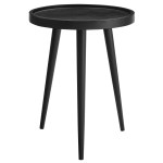 Chiro Round Wood Side Table - Image 2