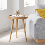 Chiro Round Wood Side Table - Image 16