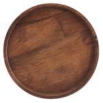 Chiro Round Wood Side Table - Image 22