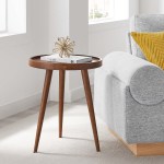 Chiro Round Wood Side Table - Image 24