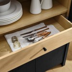 Evie Arched Tall Display Cabinet - Image 11