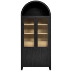 Evie Arched Tall Display Cabinet - Image 6