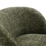 Vesta Chenille Fabric Upholstered Swivel Chair - Image 8