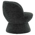 Vesta Chenille Fabric Upholstered Swivel Chair - Image 14