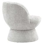 Vesta Chenille Fabric Upholstered Swivel Chair - Image 23