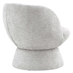 Vesta Chenille Fabric Upholstered Swivel Chair - Image 24