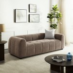 Liana Upholstered Fabric Sofa - Image 17