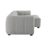 Liana Right-Facing Upholstered Fabric Modular Sofa with Chaise - Image 21