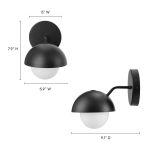 Eclipse Globe Wall Sconce - Image 12
