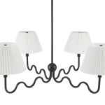 Wave Squiggle 4-Arm Pendant Light - Image 16