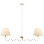 Sunlit Squiggle 2-Arm Pendant Light - Image 15