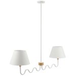 Sunlit Squiggle 2-Arm Pendant Light - Image 10