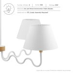 Sunlit Squiggle 4-Arm Pendant Light - Image 12
