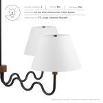 Sunlit Squiggle 4-Arm Pendant Light - Image 29