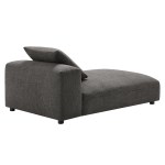 Solace Modular Upholstered Fabric Armless Chaise Lounge - Image 6