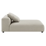 Solace Modular Upholstered Fabric Armless Chaise Lounge - Image 14