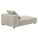 Solace Modular Upholstered Fabric Armless Chaise Lounge - Image 15