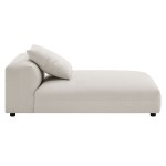 Solace Modular Upholstered Fabric Armless Chaise Lounge - Image 23